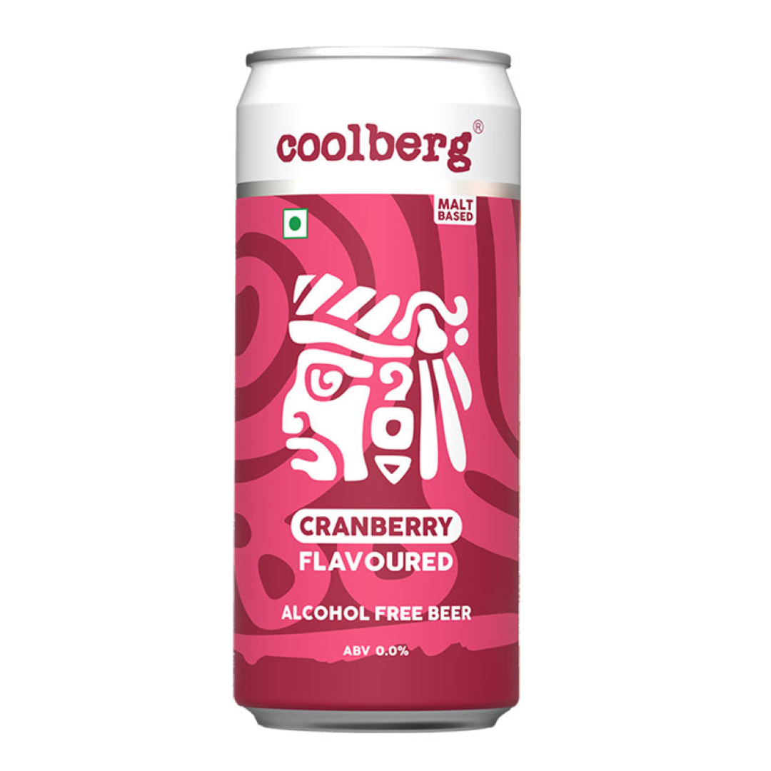 COOLBERG NON ALCOHOLIC BEER CRANBERRY 